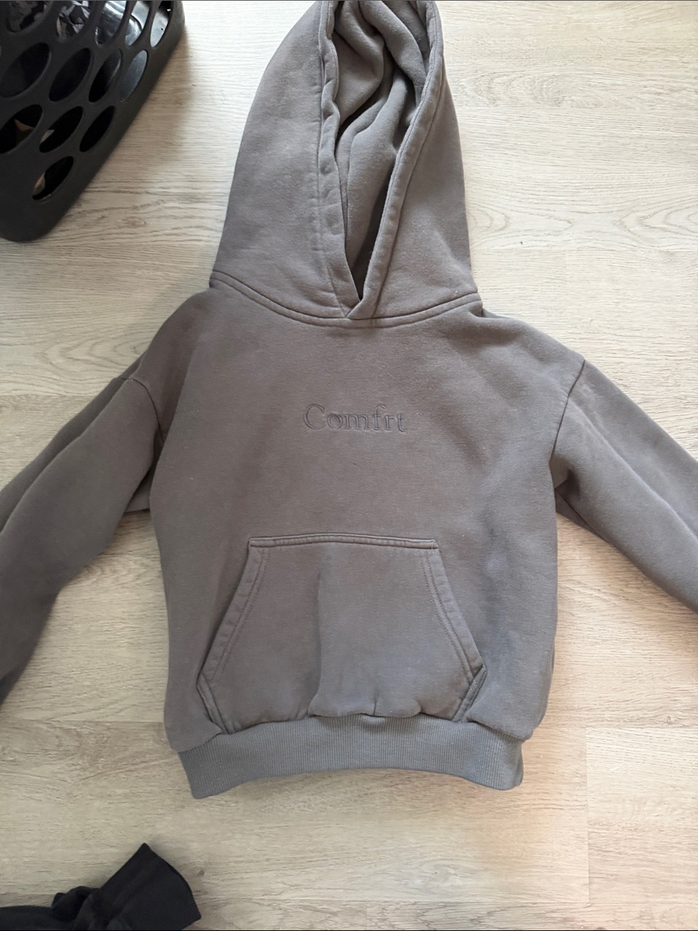 Comfort Kids' Hooded Sweatshirt - Gray